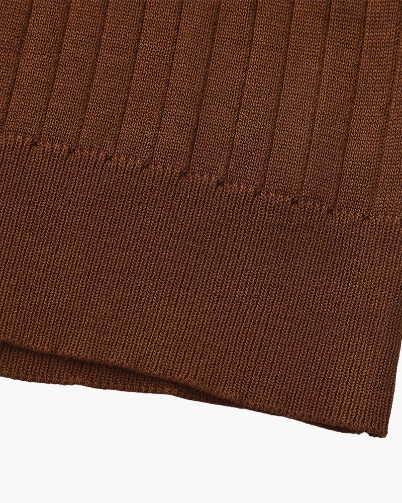 Albin – Polo côtelé en maille premium - OPLX - Atelier Opulence