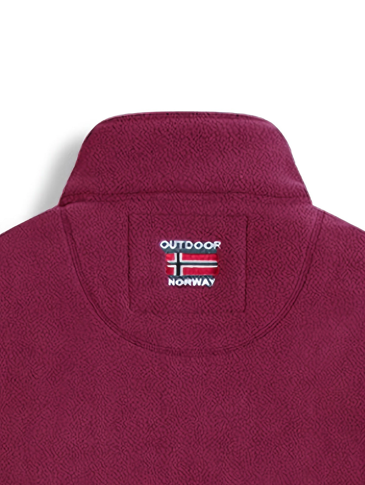 Men’s Full-Zip Fleece Jacket with Stand Collar – Alderwick