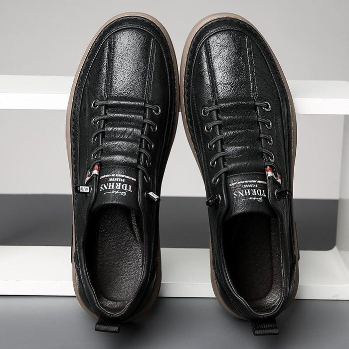 OPLX | Baskets décontractées en cuir véritable Vinny - OPLX - Atelier Opulence