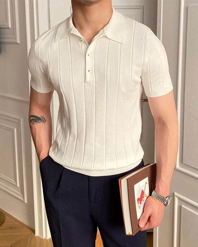 Polo Tricot Luxe - OPLX - Atelier Opulence