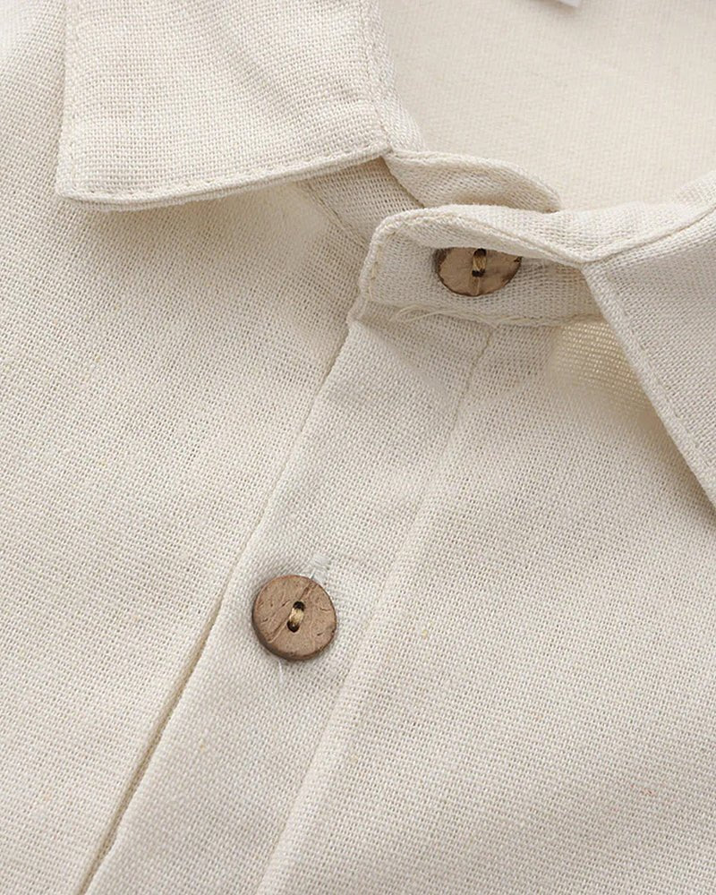 Rivage – Polo en lin pour homme - OPLX - Atelier Opulence