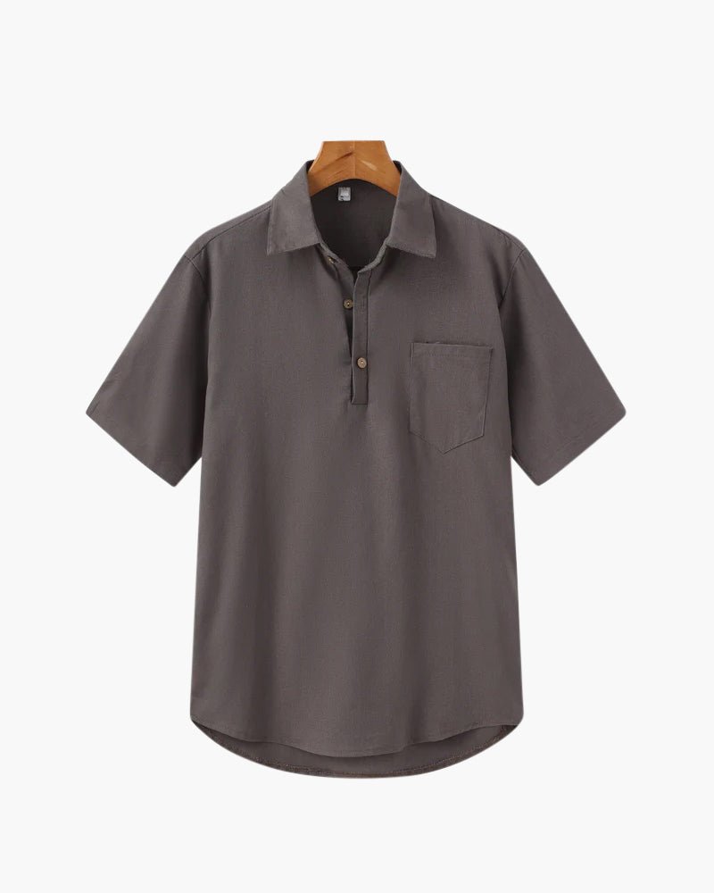 Rivage – Polo en lin pour homme - OPLX - Atelier Opulence