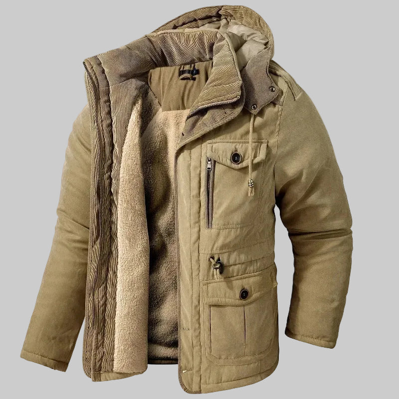 Men’s Fleece-Lined Hooded Winter Parka – Northdale