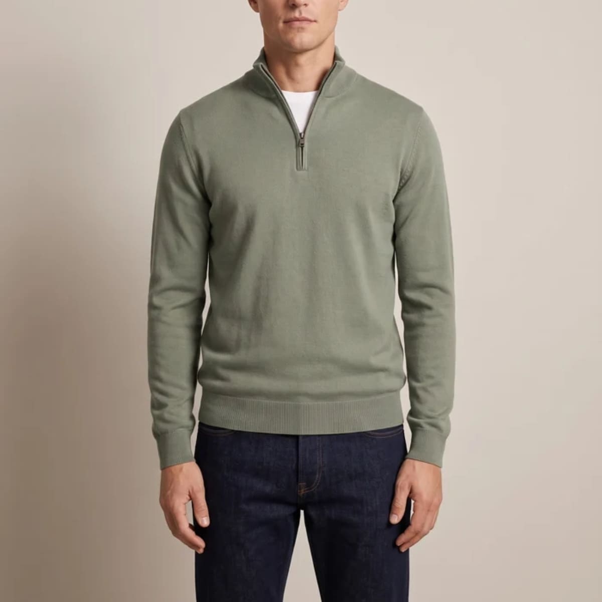 Hugo Zip-Up Sweater | Opulence
