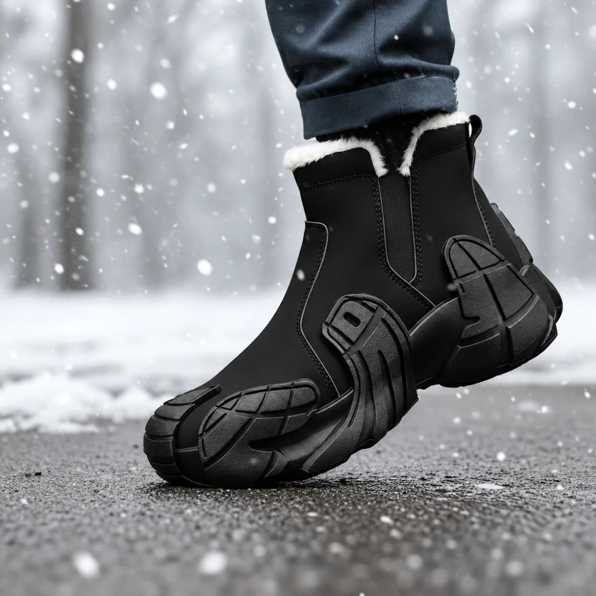Snowridge ThermalBoots – Men’s Fleece-Lined Chelsea Boots