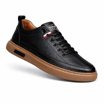 Vinny™ – Baskets Décontractées en Cuir Véritable