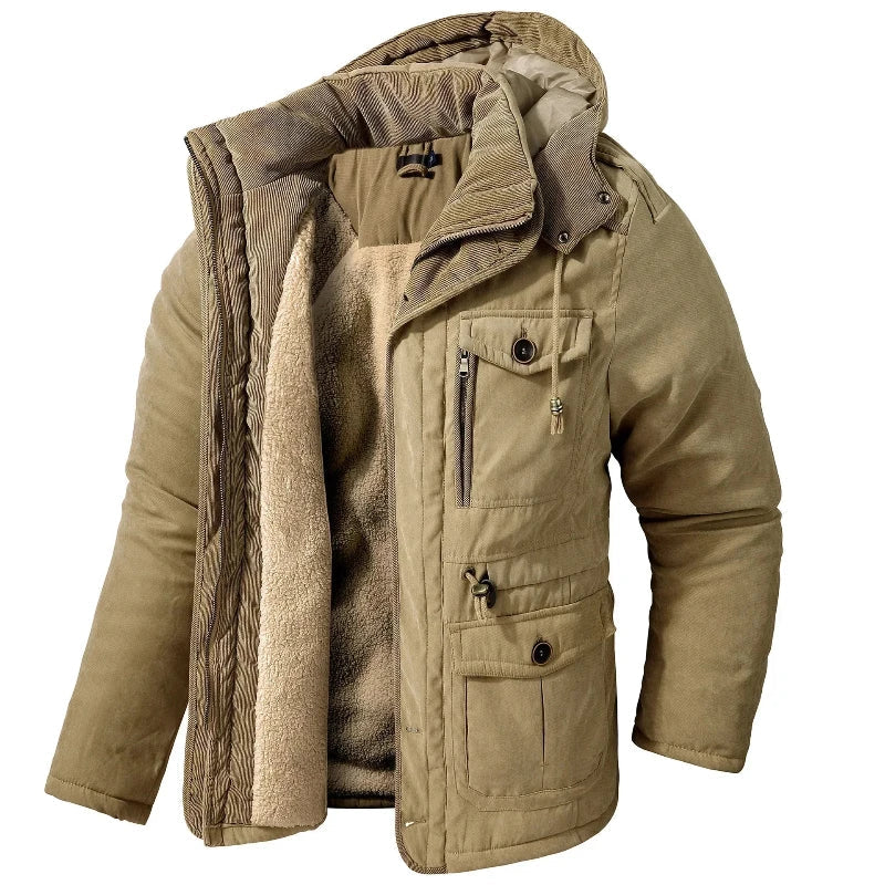 Men’s Fleece-Lined Hooded Winter Parka – Northdale