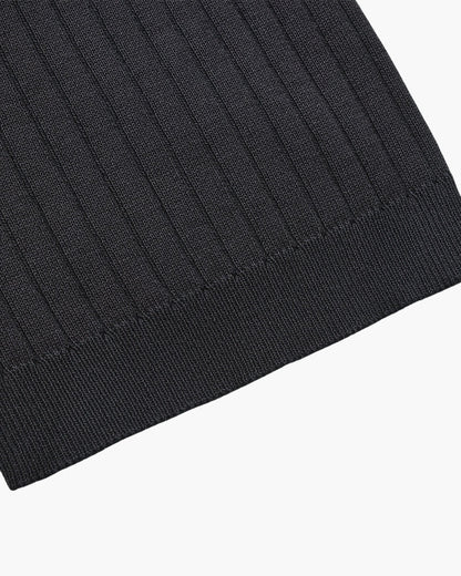 Albin – Polo côtelé en maille premium - OPLX - Atelier Opulence