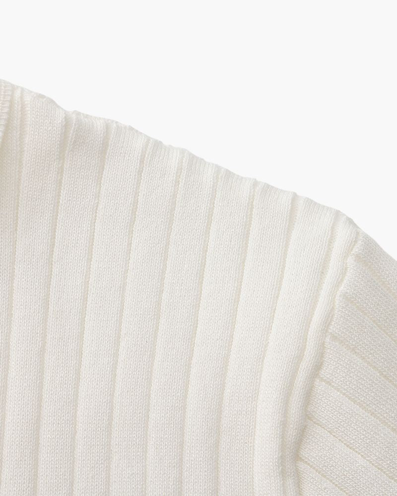 Albin – Polo côtelé en maille premium - OPLX - Atelier Opulence