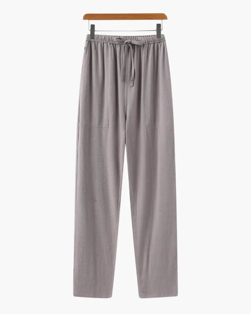 Bastien – Pantalon en lin coupe droite - OPLX - Atelier Opulence