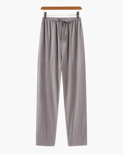 Bastien – Pantalon en lin coupe droite - OPLX - Atelier Opulence