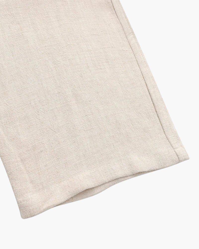 Bastien – Pantalon en lin coupe droite - OPLX - Atelier Opulence