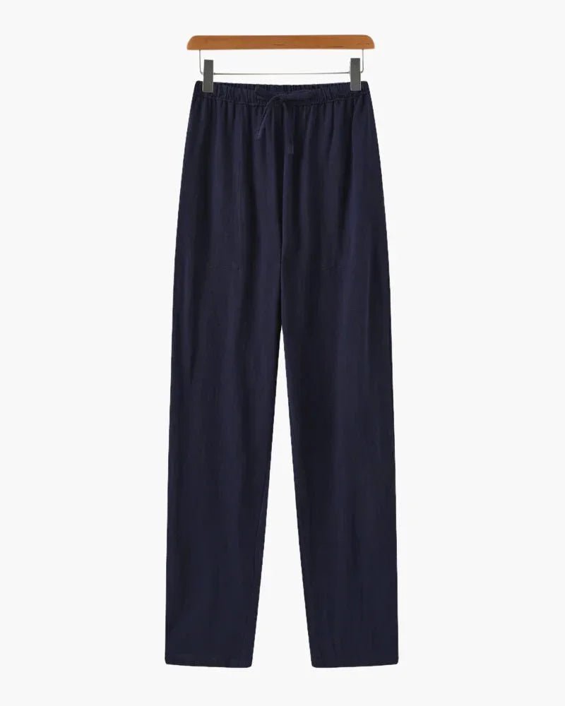 Bastien – Pantalon en lin coupe droite - OPLX - Atelier Opulence
