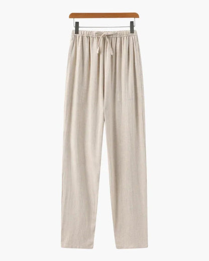 Bastien – Pantalon en lin coupe droite - OPLX - Atelier Opulence