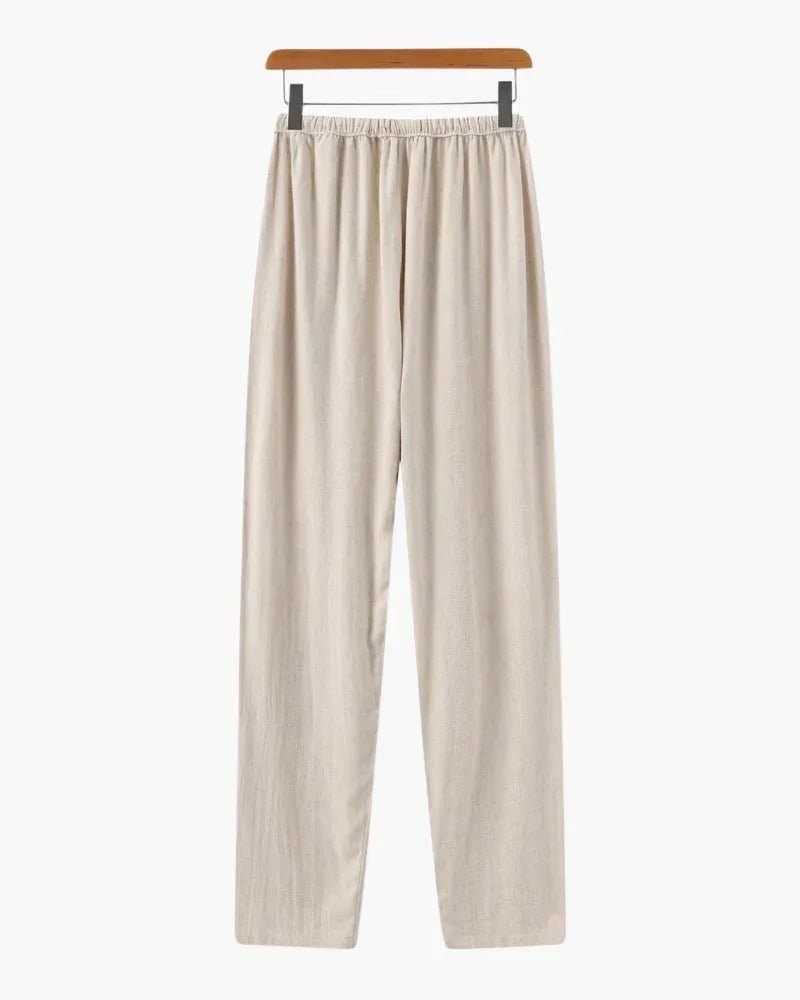 Bastien – Pantalon en lin coupe droite - OPLX - Atelier Opulence