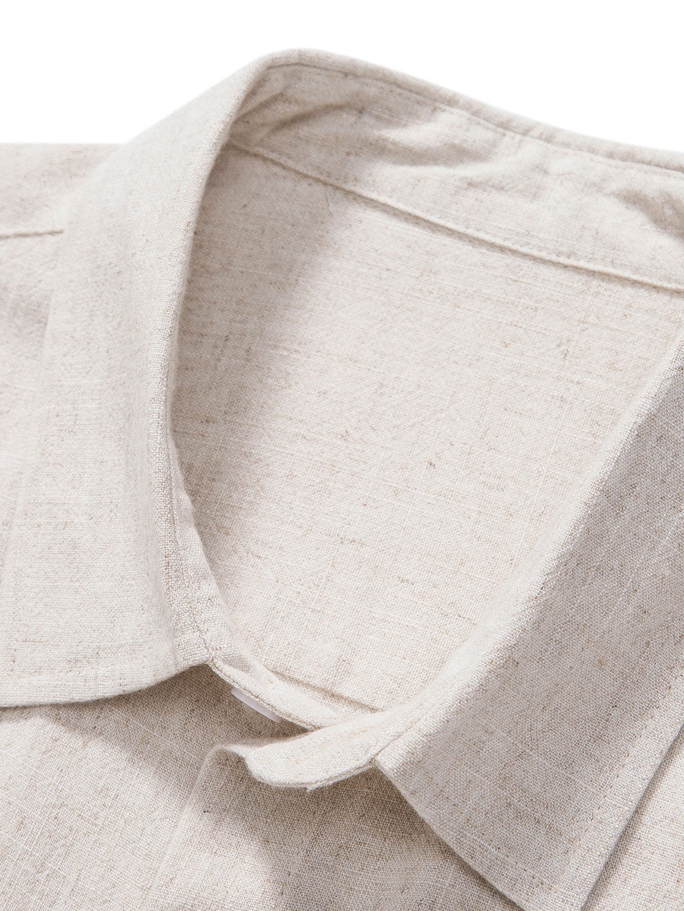 Chemise boutonnée en mélange de lin et de rayonne - OPLX - Atelier Opulence