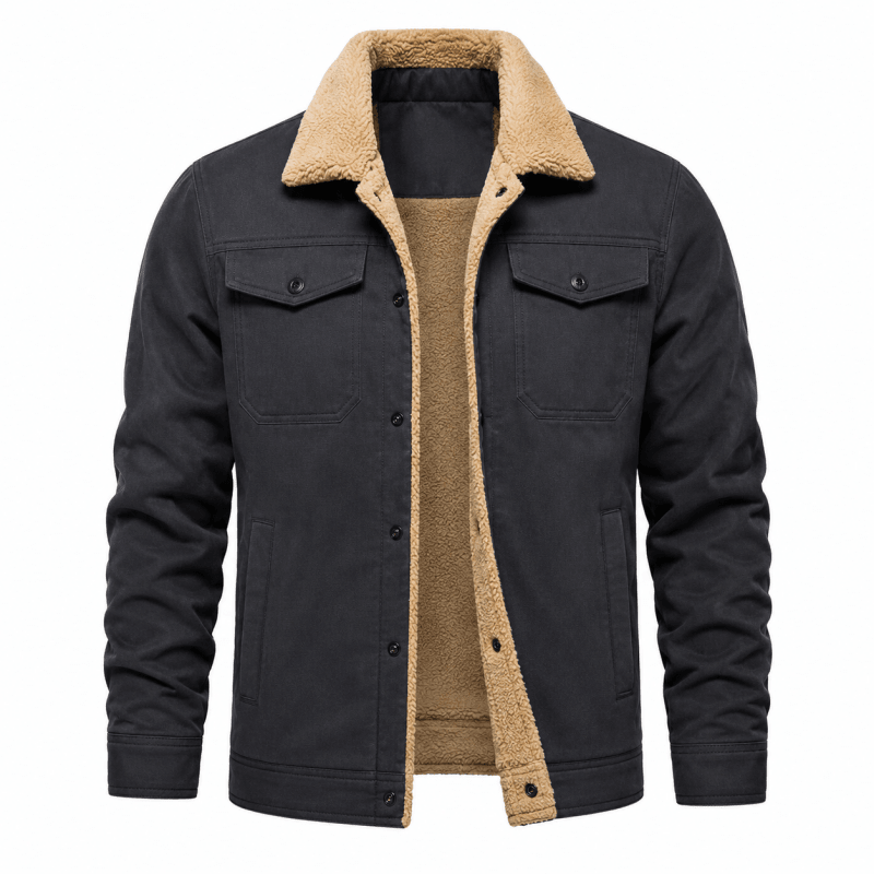 Men’s Borg-Lined Trucker Jacket – Westmoor