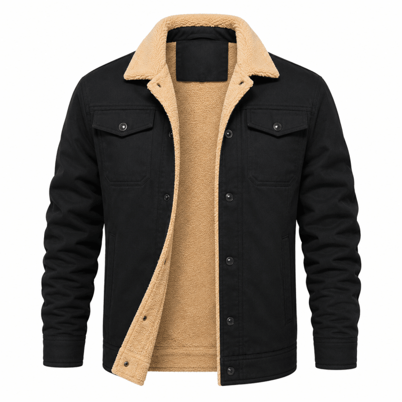 Men’s Borg-Lined Trucker Jacket – Westmoor