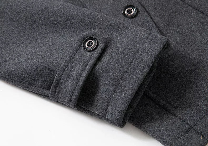 Peaky • Men’s Button-Front Overcoat
