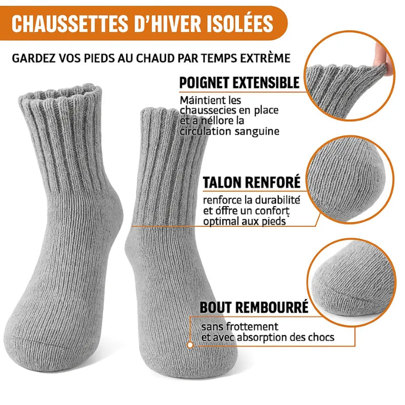Lot de chaussettes d'automne