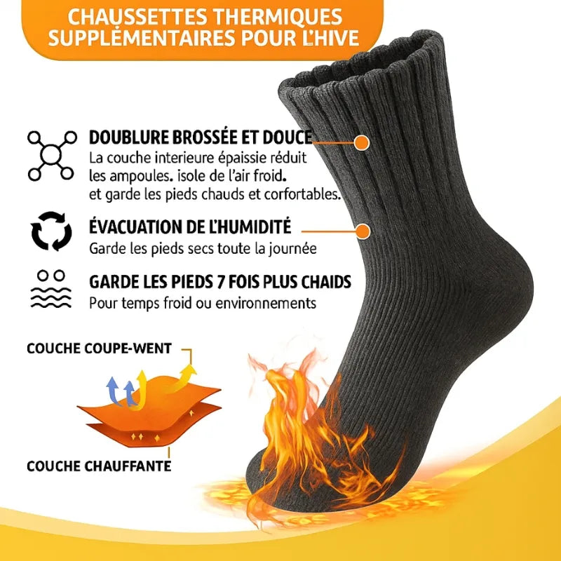Lot de chaussettes d'automne