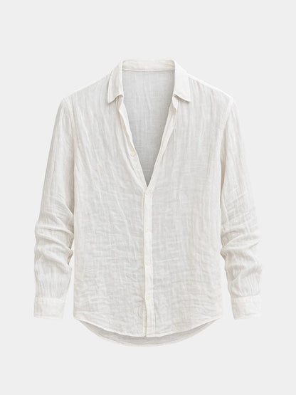 [PACK SPÉCIAL] Mathis – Chemise d’Été en Lin Naturel - OPLX - Atelier Opulence