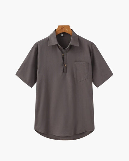 Rivage – Polo en lin pour homme - OPLX - Atelier Opulence