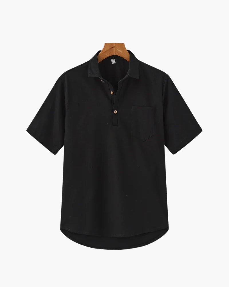 Rivage – Polo en lin pour homme - OPLX - Atelier Opulence