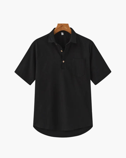 Rivage – Polo en lin pour homme - OPLX - Atelier Opulence