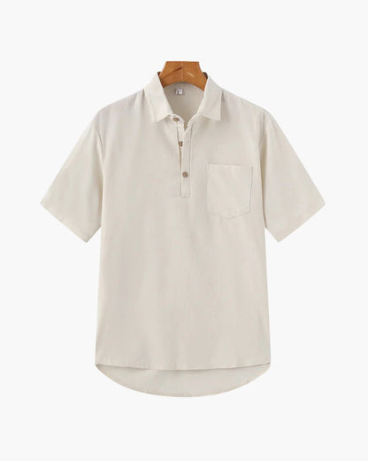 Rivage – Polo en lin pour homme - OPLX - Atelier Opulence